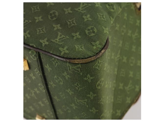 LOUIS VUITTON Borsa Boston Mini Claudine Monogram TST Khaki M42332 LV Auth gh1987 Cachi - vista 14