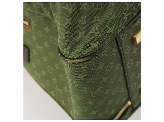 LOUIS VUITTON Borsa Boston Mini Claudine Monogram TST Khaki M42332 LV Auth gh1987 Cachi - vista 15