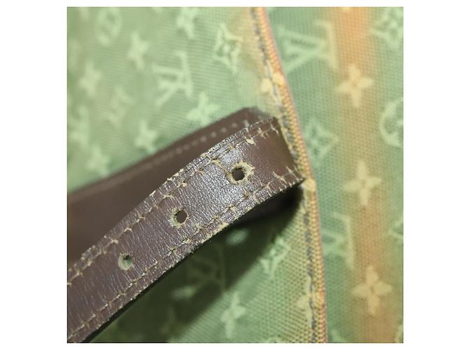 LOUIS VUITTON Borsa Boston Mini Claudine Monogram TST Khaki M42332 LV Auth gh1987 Cachi - vista 26