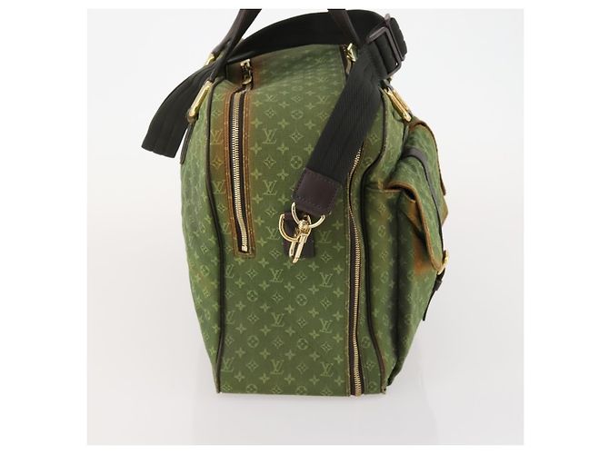 LOUIS VUITTON Borsa Boston Mini Claudine Monogram TST Khaki M42332 LV Auth gh1987 Cachi - vista 5