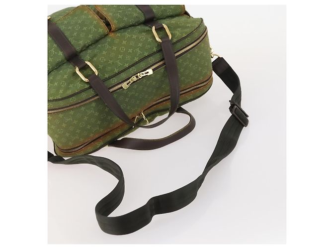 LOUIS VUITTON Borsa Boston Mini Claudine Monogram TST Khaki M42332 LV Auth gh1987 Cachi - vista 7