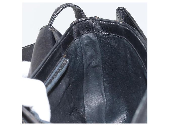 Borsa a Spalla Horsebit in Pelle Gucci Oro Nero Auth INZ099 D'oro - vista 22