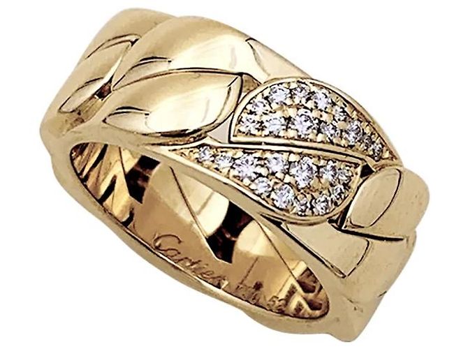 Anello Cartier, "La Dona", oro giallo. - vista 2