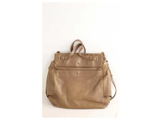 Jerome Dreyfuss Borsa a tracolla camel Cammello - vista 5