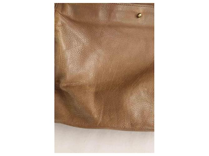 Jerome Dreyfuss Borsa a tracolla camel Cammello - vista 7