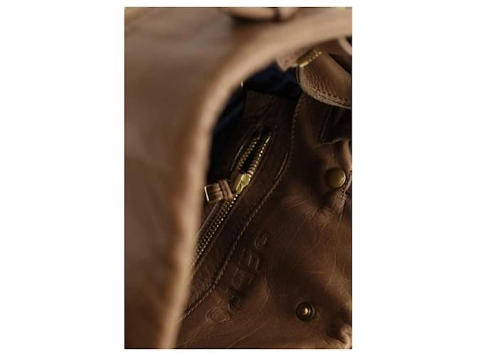 Jerome Dreyfuss Borsa a tracolla camel Cammello - vista 8