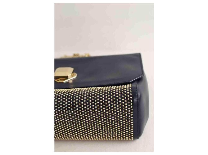 Elie Saab Borsa a tracolla blu navy - vista 6