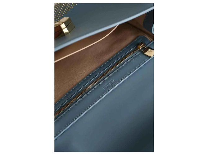 Elie Saab Borsa a tracolla blu - vue 8