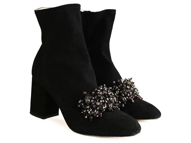Elie Saab Botas negras Negro - vista 3