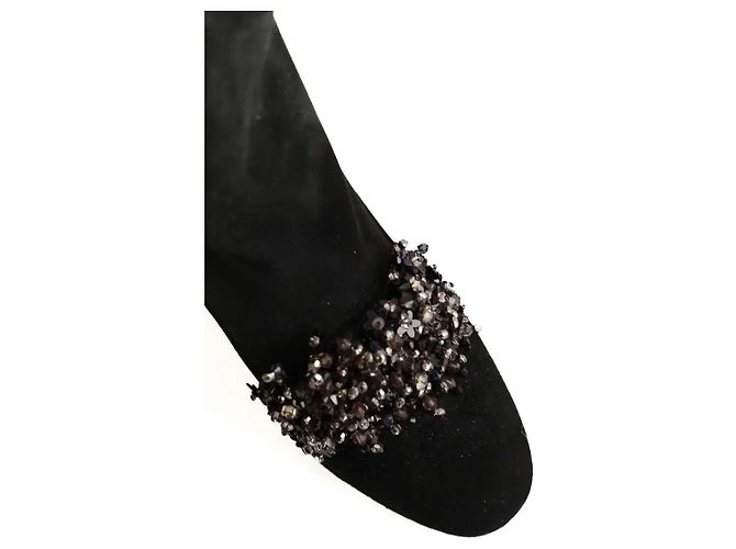 Elie Saab Botas negras Negro - vista 4