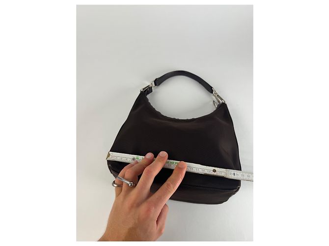 Jackie Vintage Gucci Canvas Tasche lila - Ansicht 10