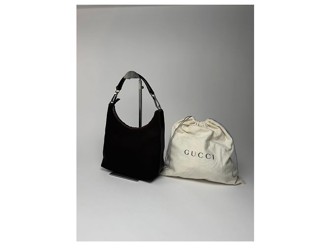 Jackie Vintage Gucci Canvas Tasche lila - Ansicht 11
