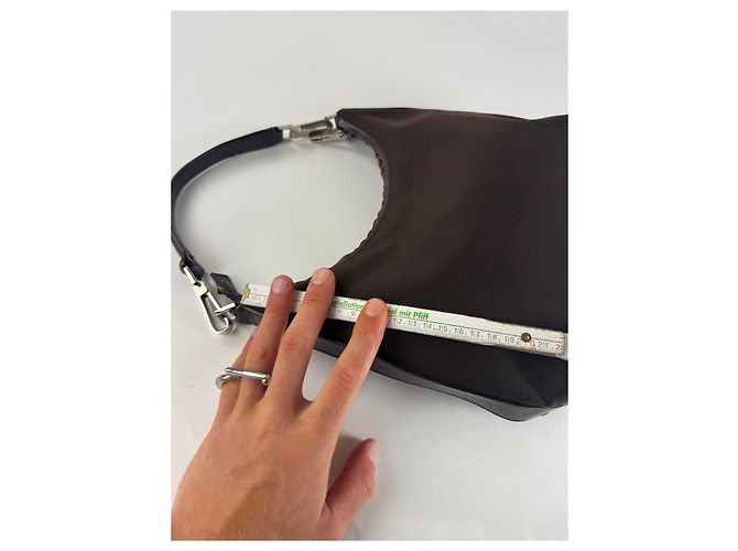 Jackie Vintage Gucci Canvas Tasche lila - Ansicht 14