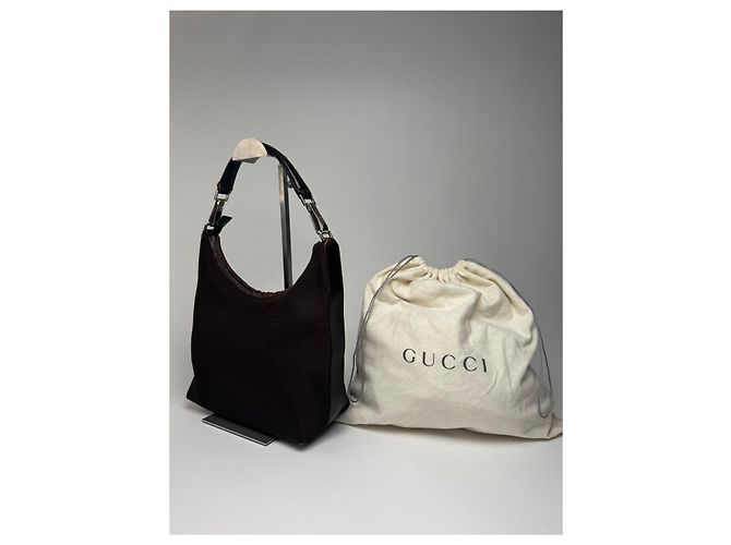 Jackie Vintage Gucci Canvas Tasche lila - Ansicht 16