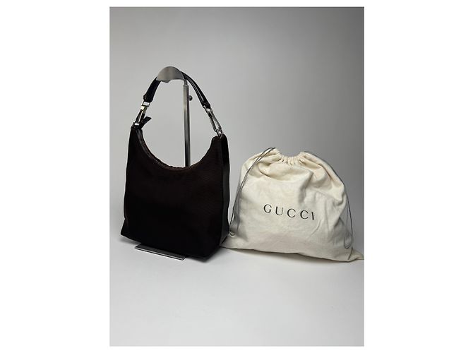 Jackie Vintage Gucci Canvas Tasche lila - Ansicht 4