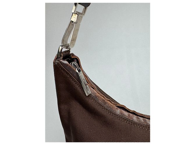Jackie Vintage Gucci Canvas Tasche lila - Ansicht 7