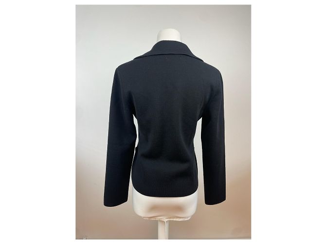 Vintage Courreges Blazer Schwarz M - Ansicht 15