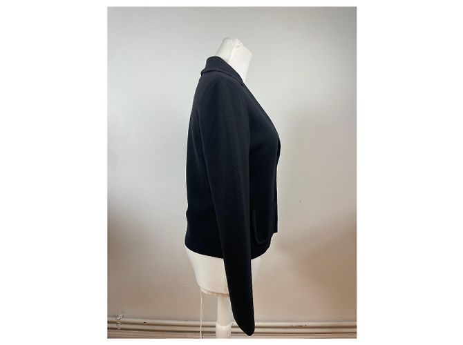 Vintage Courreges Blazer Schwarz M - Ansicht 2