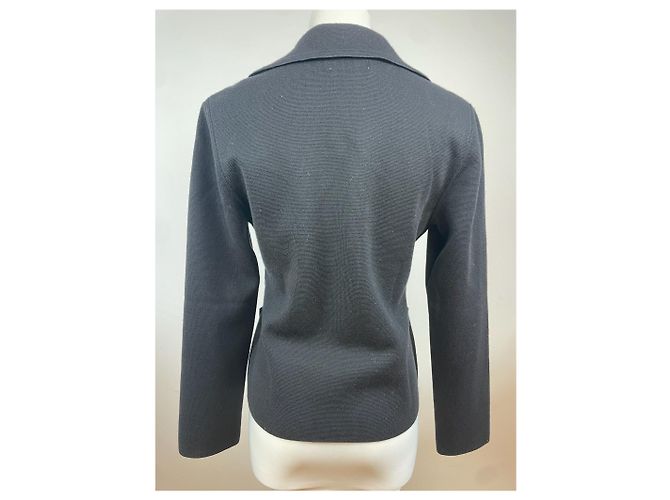 Vintage Courreges Blazer Schwarz M - Ansicht 3