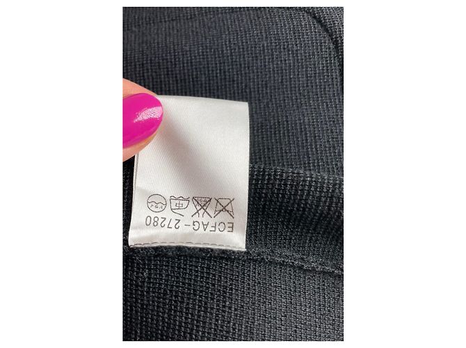 Vintage Courreges Blazer Schwarz M - Ansicht 4