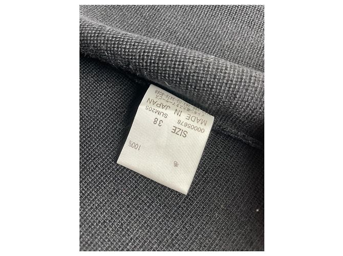 Vintage Courreges Blazer Schwarz M - Ansicht 6
