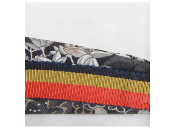 Hermès HERMES Fascia per Capelli in Seta Elsa Bloom in Nero - vista 6