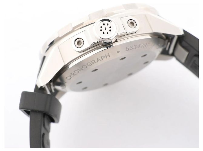 Orologio IWC Aquatimer Cronografo IW376803 5334787 SS & Gomma AT con quadrante nero - vista 12
