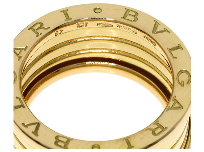 Bulgari Anello B.zero1 4 bande in oro giallo 18K Bvlgari - vista 4