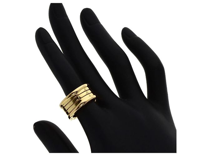 Bulgari Anello B.zero1 4 bande in oro giallo 18K Bvlgari - vista 5
