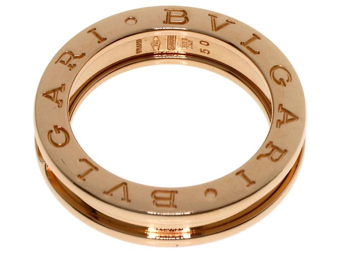 Bulgari Anello B.zero1 Bvlgari in oro rosa 18K - vista 4