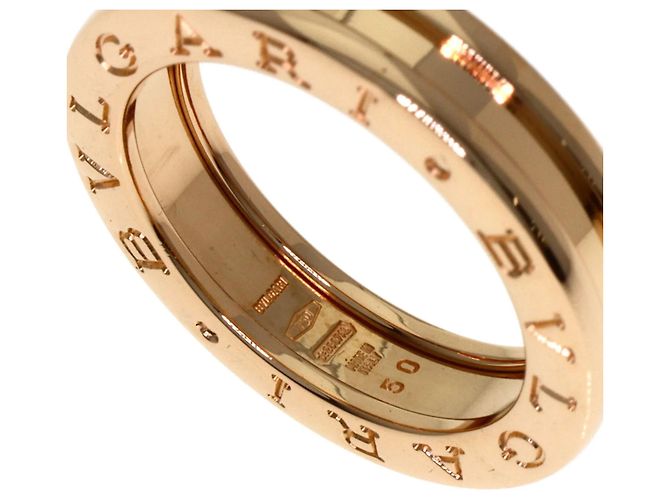 Bulgari Anello B.zero1 Bvlgari in oro rosa 18K - vista 5