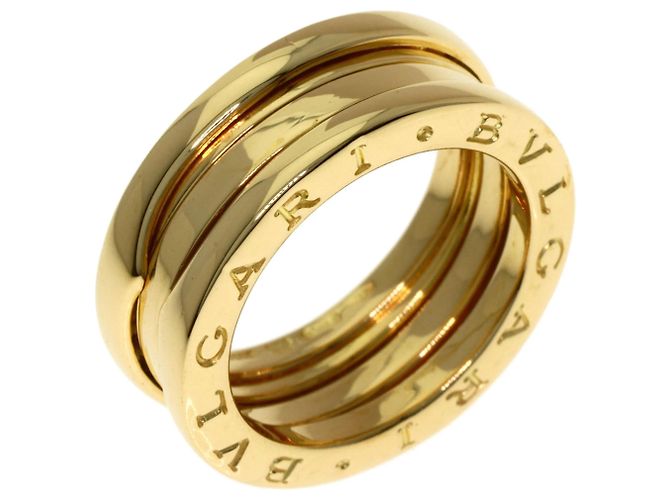 Bulgari Anello B.zero1 Bvlgari in oro giallo 18K - vista 2