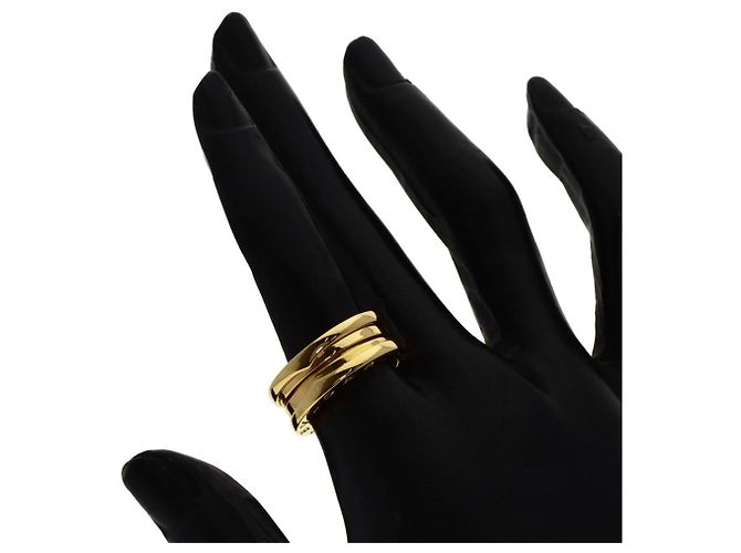 Bulgari Anello B.zero1 Bvlgari in oro giallo 18K - vista 5
