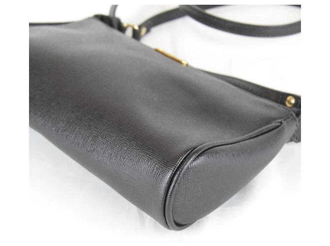 Borsa a Spalla Mini Pouch FENDI Nero - vista 5
