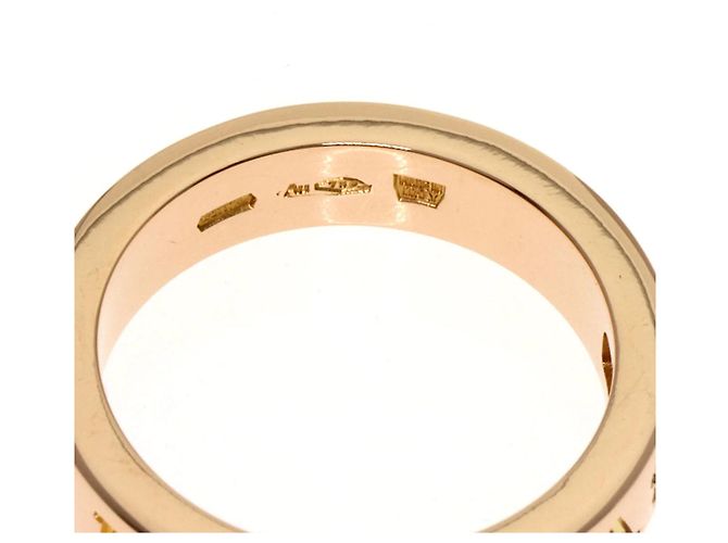 Bulgari Bvlgari Double Logo 1P Diamantring aus 18K Roségold - Ansicht 5