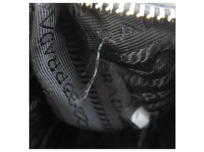 Borsa in nylon 2 in 1 Prada per donne Nero - vista 11