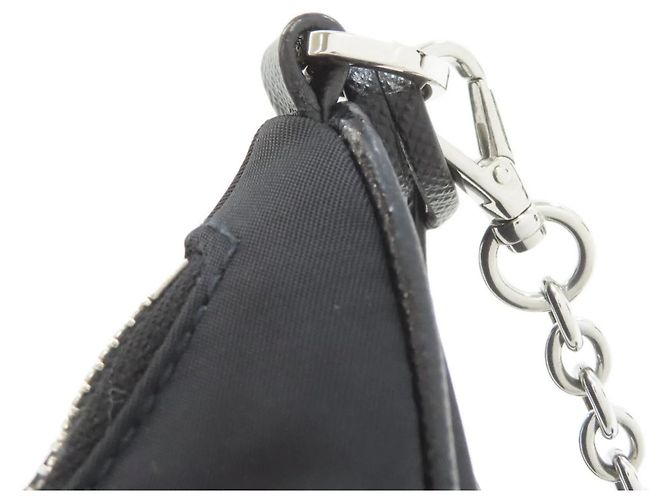 Borsa in nylon 2 in 1 Prada per donne Nero - vista 15