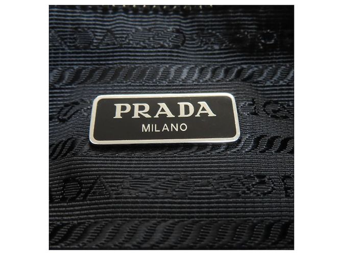 Borsa in nylon 2 in 1 Prada per donne Nero - vista 6
