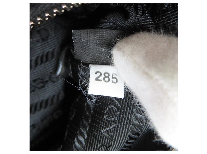 Borsa in nylon 2 in 1 Prada per donne Nero - vista 7