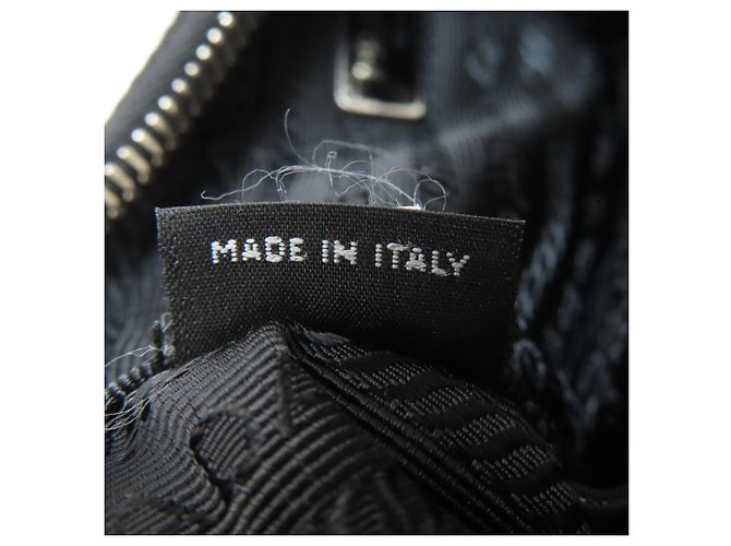 Borsa in nylon 2 in 1 Prada per donne Nero - vista 8