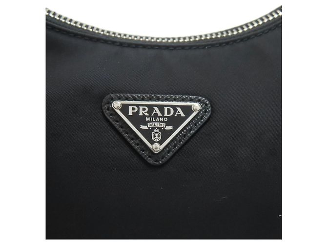 Borsa in nylon 2 in 1 Prada per donne Nero - vista 9