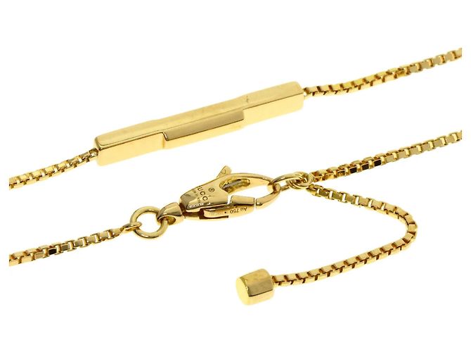 Collana Gucci Link to Love in Oro Giallo 18K - vista 2