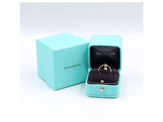 Anillo en forma de lágrima Elsa Peretti de Tiffany & Co. Dorado - vista 7