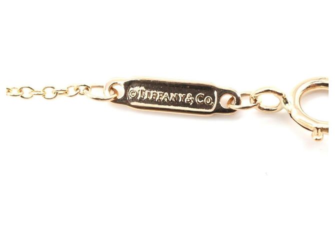 Collana Mini Diamante T Smile di Tiffany & Co. D'oro - vista 3