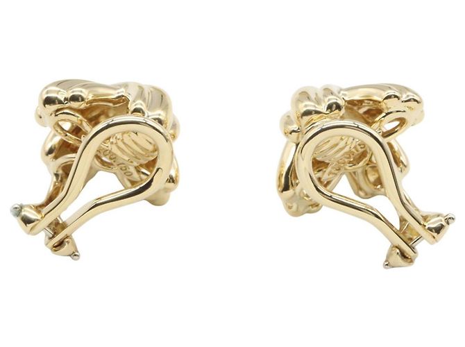Orecchini a croce in oro giallo 18K Tiffany & Co. D'oro - vista 2