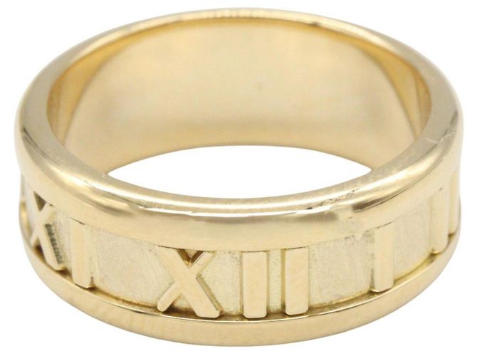 Anello Atlas in oro giallo 18K di Tiffany & Co. D'oro - vista 2