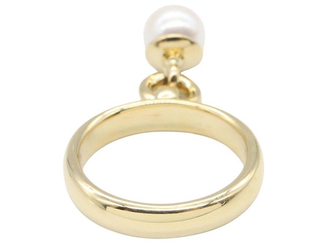 Door Knock Perlenring von Tiffany & Co. Weiß Golden - Ansicht 3