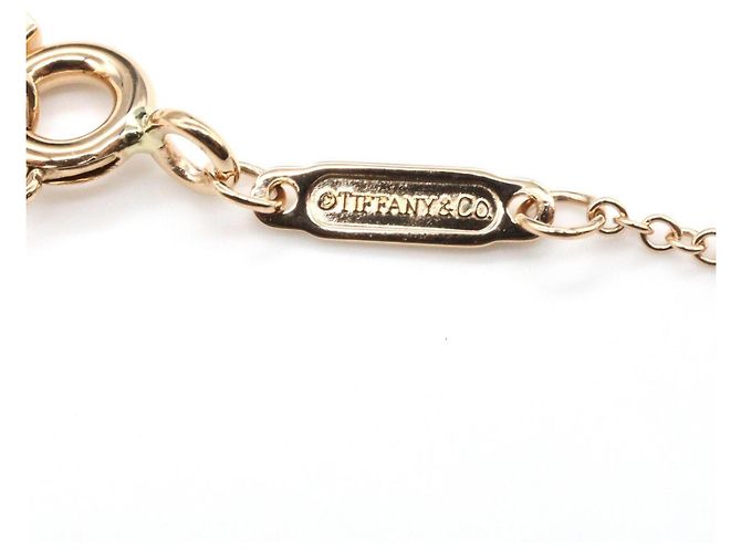 Collana T Smile Small in oro rosa 18K di Tiffany & Co. D'oro - vista 3