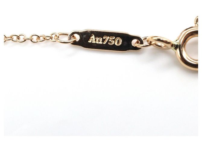 Collana T Smile Small in oro rosa 18K di Tiffany & Co. D'oro - vista 4