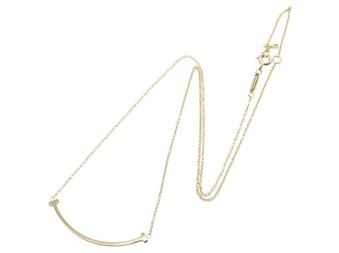 Collana T Smile in Oro Giallo di Tiffany & Co. D'oro - vista 2